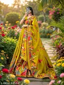Elegant Tusser Silk Lehenga Choli for Women | Lehenga with Dupatta | Festive &amp;amp; Ethnic Set