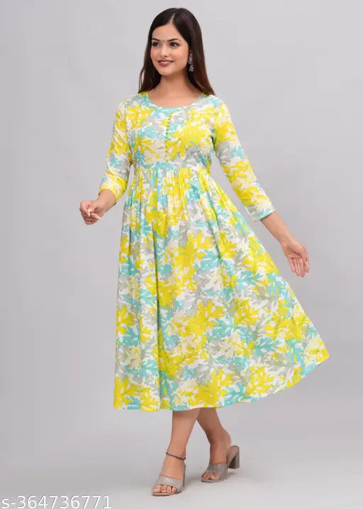 Anarkali Gown printed kurta
