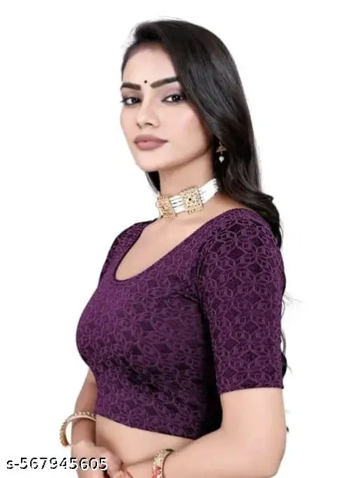 Readymade Designer Stretchable Latest Blouse For Women