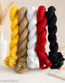 SUPER LAINING LYCRA DUPATTAS MIRROR LACE 5 PICE SET color yellow beige white red black
