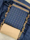 Unstitched Khadi Cotton Suits With Dupatta