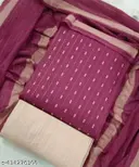 Khadi cotton suits with dupatta