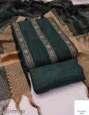 Women&amp;#039;s Maroon Solid Woven Design Cotton Suits &amp;amp; Dress Materials