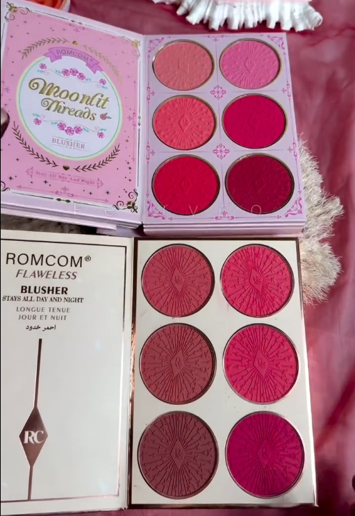 ROMCOM Flawless Eyeshadow Palette | 30 Color Matte &amp;amp;amp;amp; Glitter Eye Makeup Kit