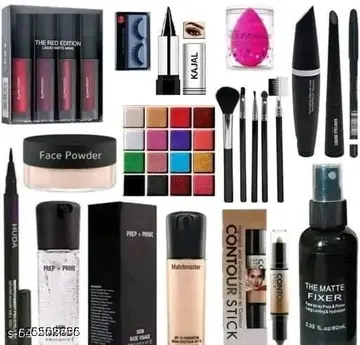 HD Waterproof Makeup Kit Combo For Women &amp;amp; Girls All Products In 1 Kit Set Of-15