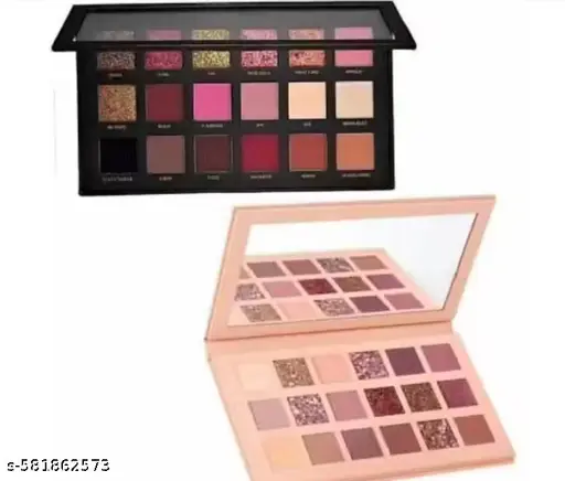 Makeup Kit Combo Of Multicolor 2 Eyeshadow with Different Shades Pack of 2 For Women &amp;amp; Girls ... high shadow colour
