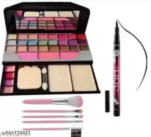 SENSATIONAL 5024 EYESHADOW , PINK BRUSH &amp;amp; EYELINER