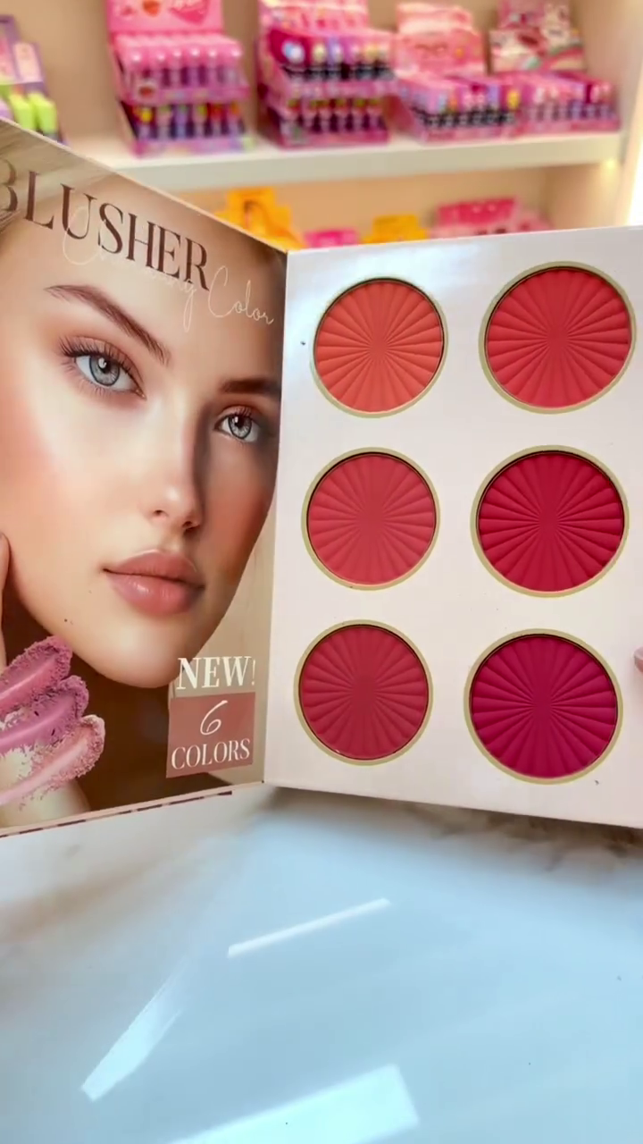 Ckrismiss 5-in-1 Professional Makeup Gift Book Kit | Eyeshadow, Blush, Highlighter, Lip Gloss &amp;amp;amp;amp; Contour Palette